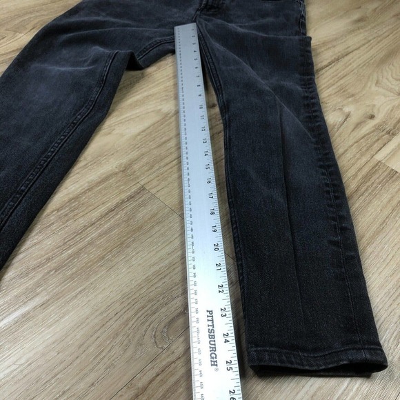 DSTLD Jeans Skinny Black Charcoal Wash Size 32x30 Denim Tapered - Picture 7 of 11